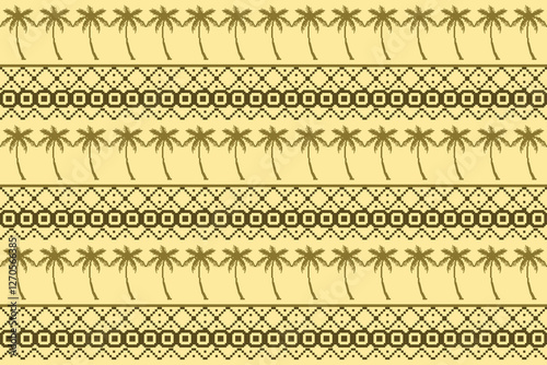 Pixel  seamless patterns