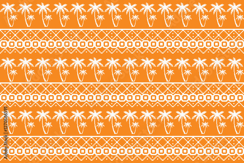 Pixel seamless patterns