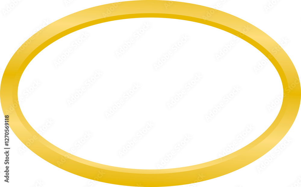 oval gold element transparent background oval gold element transparent background