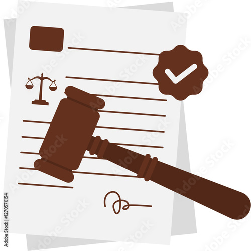 Legal Document Illustration
