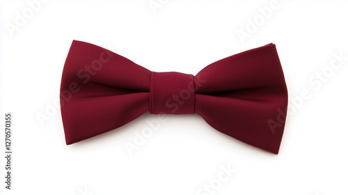 Elegant Burgundy Bow Tie: A...