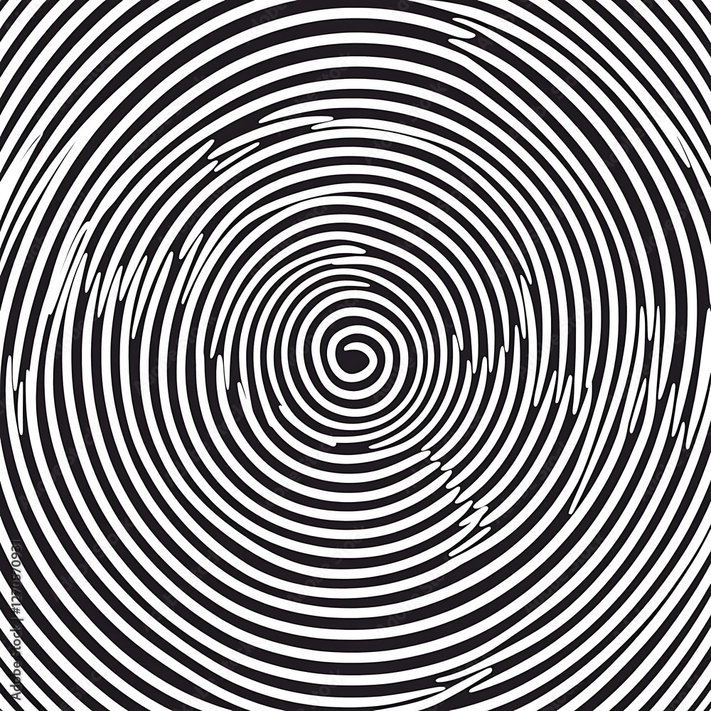 Concentric Illusion Vortex Mesmerizing Optical Art Design in Black and White Endless Hypnotic Pattern Concentric Illusion Vortex Mesmerizing Optical Art Design in Black and White Endless Hypnotic Pattern
