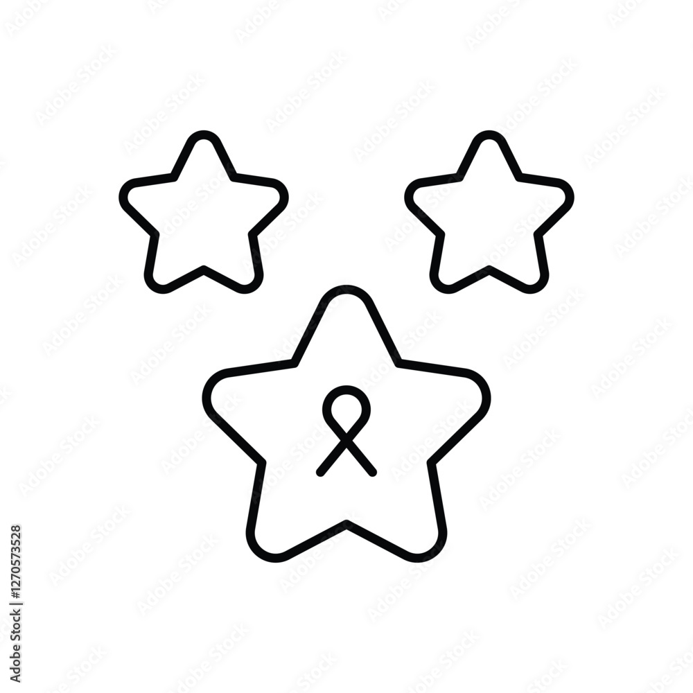 Star icon isolated on a white background. Vector illustration. Star icon isolated on a white background. Vector illustration.