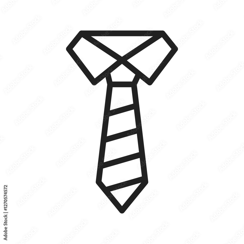 Tie icon vector image. Suitable for mobile apps, web apps and print media. Tie icon vector image. Suitable for mobile apps, web apps and print media.