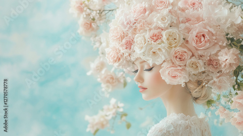 Floral Fantasy: A portrait ...