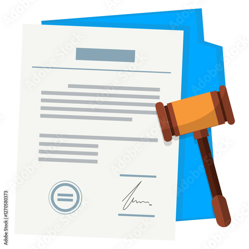 Legal Document Illustration