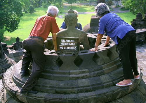 magnificent and beautiful Borobudur temple