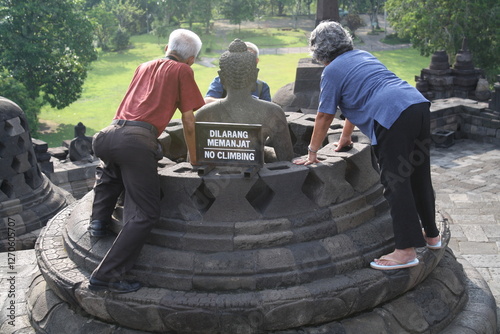magnificent and beautiful Borobudur temple