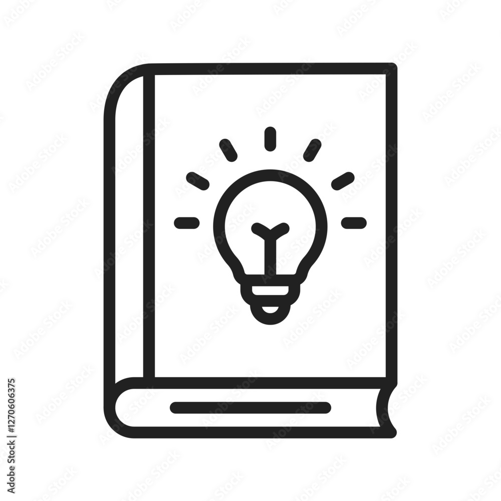Knowledge icon vector image. Suitable for mobile apps, web apps and print media. Knowledge icon vector image. Suitable for mobile apps, web apps and print media.