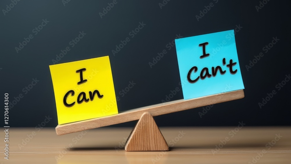 Wooden seesaw balancing Wooden seesaw balancing