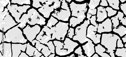 grunge effect, grunge texture, dry land crack effect, graphic texture, grunge background, broken glass texture, broken effect, dry land crack texture Cracked barren desert earth on background

