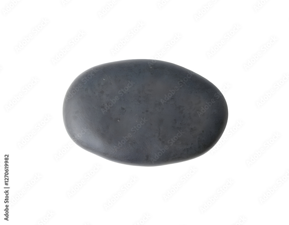 Black stone isolated on a transparent background Black stone isolated on a transparent background