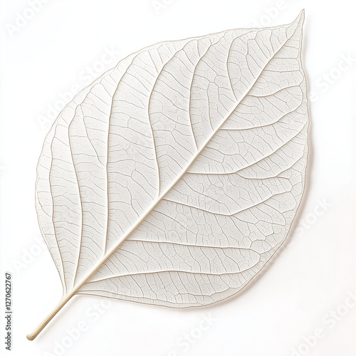 Detailed image of leaf veins highlighted to emphasize fine textures and natural beauty.