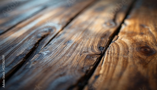 wooden table background, lots of contrast, various wood textures