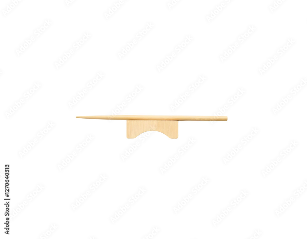 Wooden table top isolated on transparent background Wooden table top isolated on transparent background