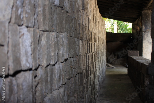 making bricks traditionally from clay