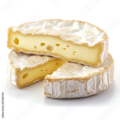 Scrumptious Camembert Cheese: A Culinary Delight. Creamy, Soft, and Irresistibly Delicious French Cheese.