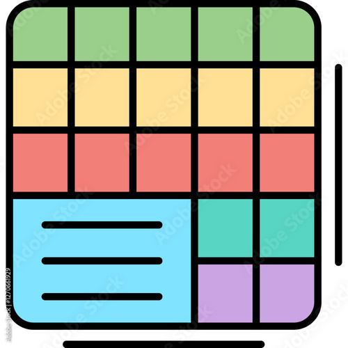 Table Data Icon