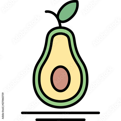 Avocado Icon