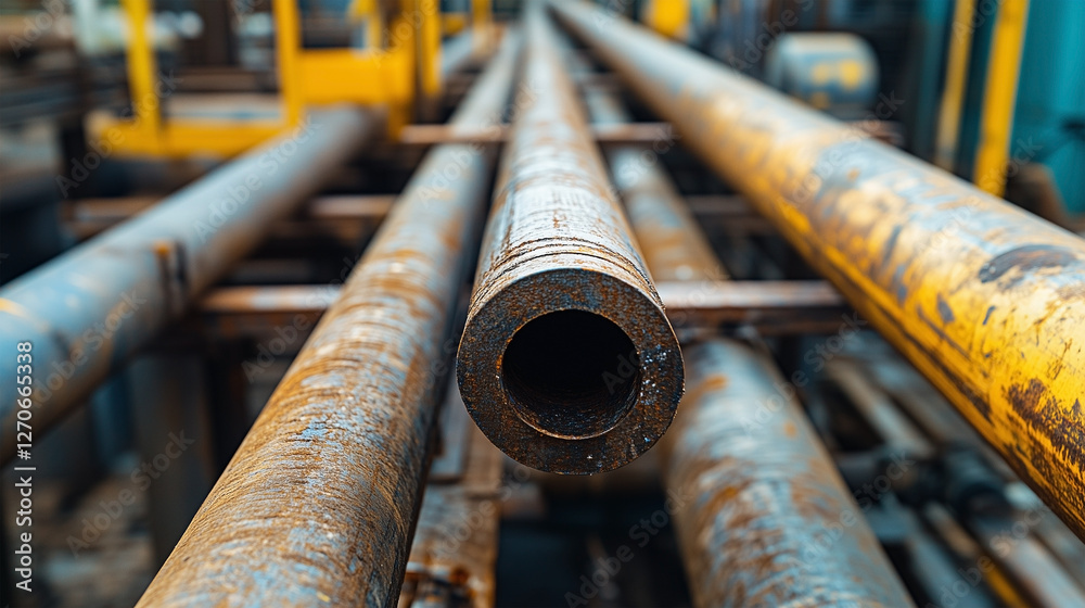 A long pipe with a hole in the middle A long pipe with a hole in the middle