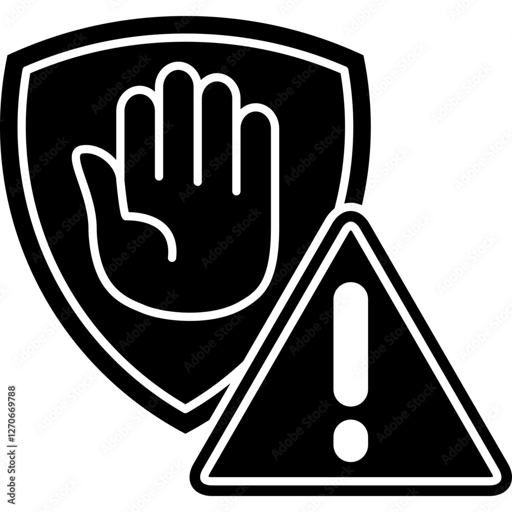 Obraz premium Spam Icon