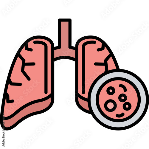 Lung Cancer Icon