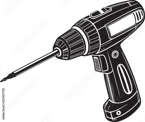 Isolated black screwdriver icon Vector, black screwdriver Silhouette,black screwdriver icon set, black screwdriver for logo,color black screwdriver Vector illustration, Vector Graphic, EPS 10 , clip