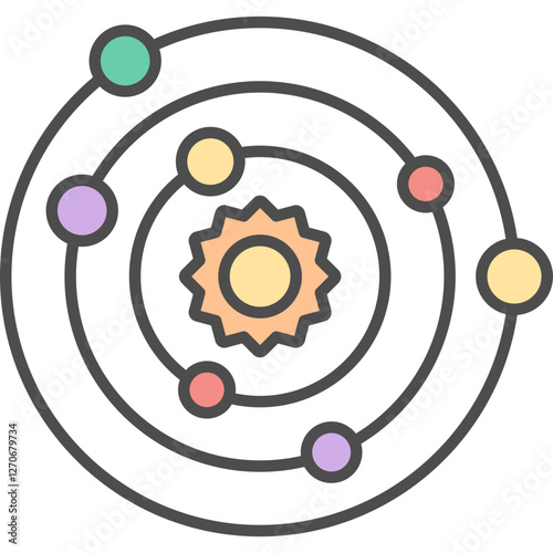 Solar System Icon