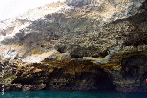 The Algarve Rocks Formation is a unique and stunning natural wonder located in the coastal town of Porches Portugal