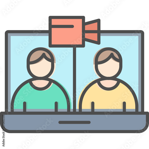 Video Conference Icon