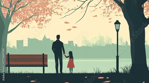 man and woman in park