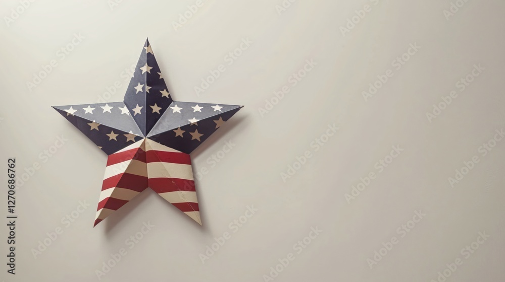 Freepik American Star Flag White Background