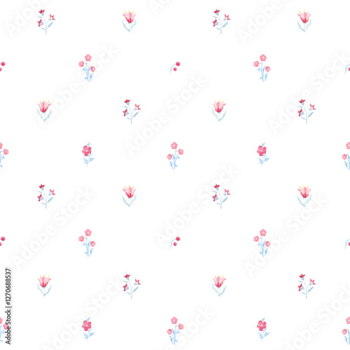 Beautiful vector coquette seamless pattern with damask print bows and classical vintage bouquet. Floral elegance print design for fabric, wallpaper or wrapping paper.