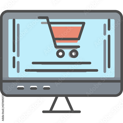 Online Shopping Icon