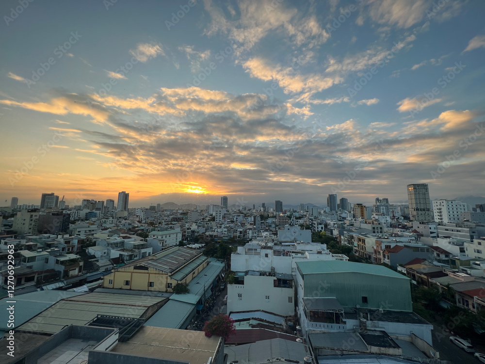 Sunset in Da Nang
