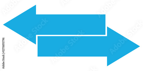 Transfer, swap, exchange, spin, flip concept. Circular arrow editable stroke outline icon isolated on white background