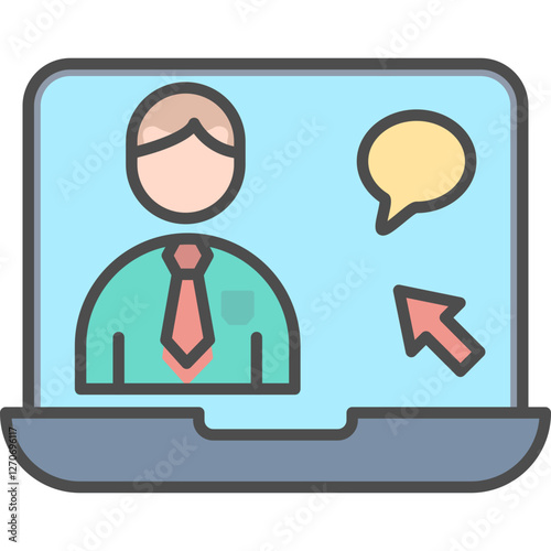 Online Interview Icon