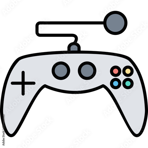 Unique Gaming Control Vector Icon