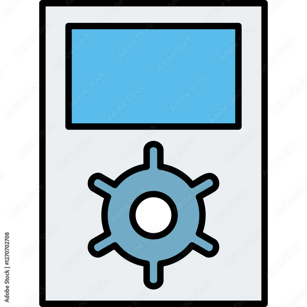 Unique Portfolio Management Vector Icon Unique Portfolio Management Vector Icon