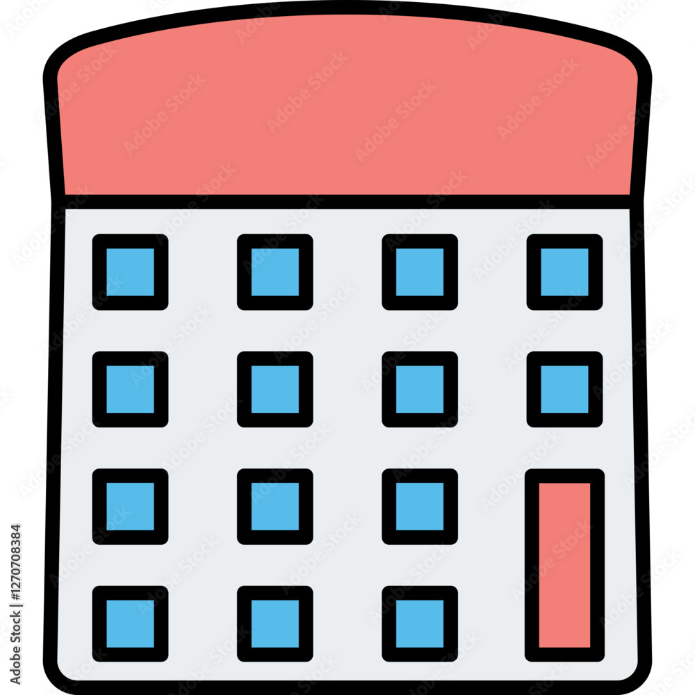 Unique Calculator Vector Icon Unique Calculator Vector Icon