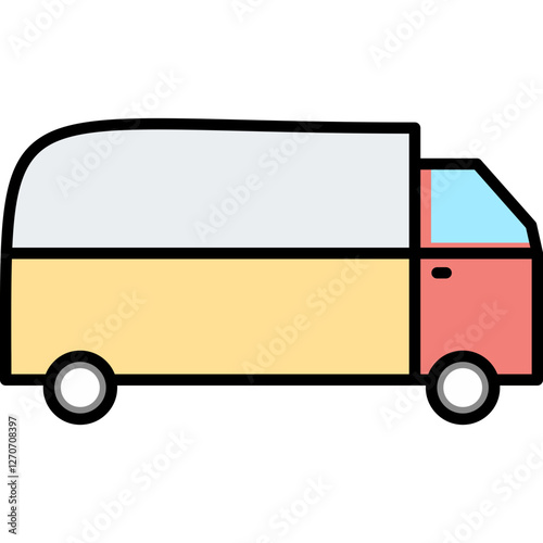 Unique Home Delivery Vector Icon