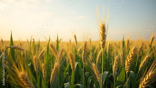 Golden wheat