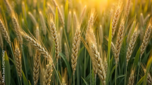 Golden wheat