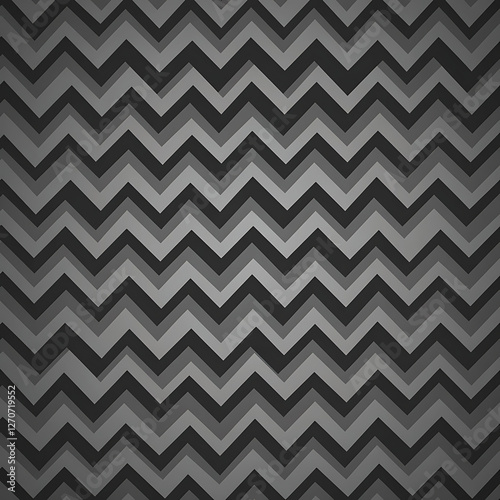 Gray Scale Chevron Pattern Design with Textured Look for Modern Background Aesthetic and Visual Appeal