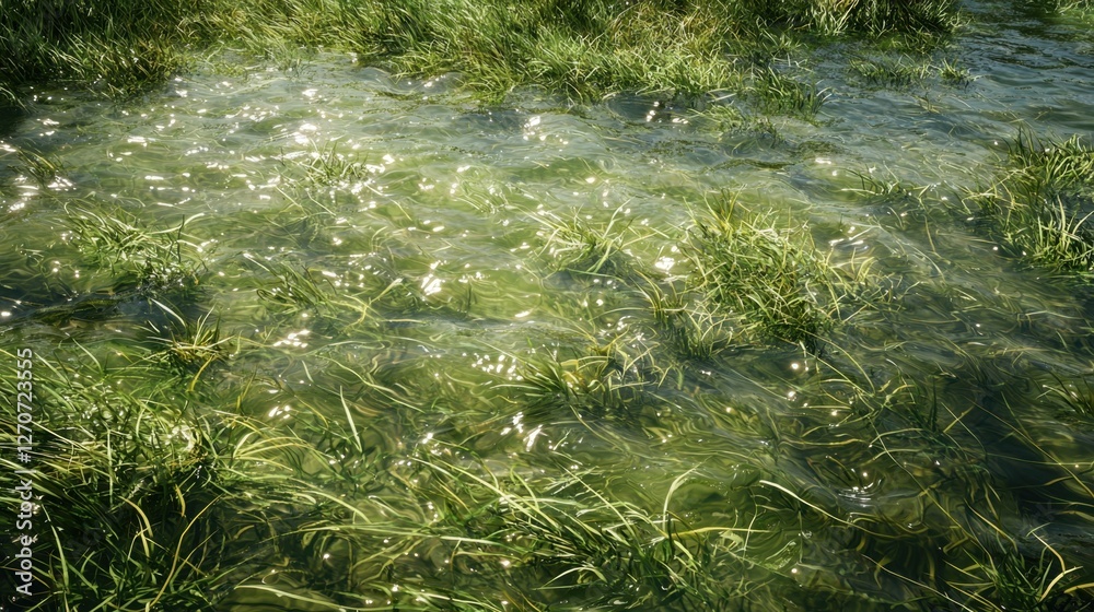 Naklejka premium Hyper-realistic seamless floating ground texture, intricate wave formations with deep shadows.
