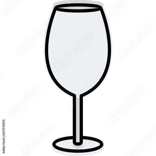 Wine Glass Vector Icon