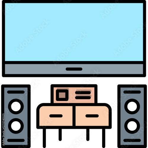Home Theater Icon