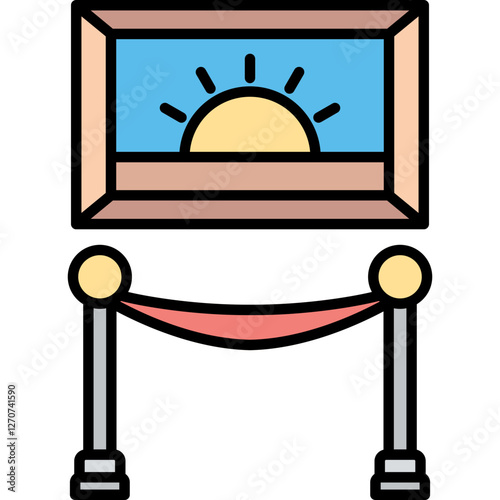 Painting Exhibit Icon