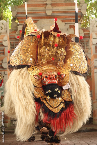 Barong dance comes from Bali, Indonesia