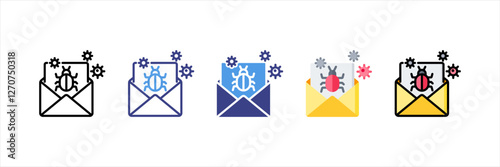 Spam Multistyle Icon Set